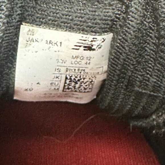 New Balance Boys Baseball Cleats Size 1.5Y Black White JASTARK1 Junior All Stars - Picture 9 of 10